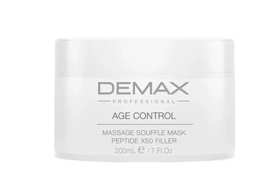 Пептидна масажна маска-філер Х50 Demax Age Control Massage Souffle Mask Peptide X50 200 мл