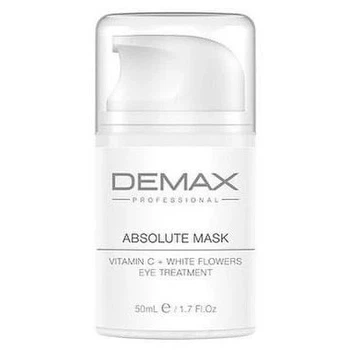 Мультивітамінна маска для очей Demax Absolute mask Vitamin C + White Flivers 50 мл