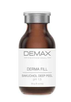 Інтелектуальний пілінг з миттєвим ефектом ревіталізації Demax Derma Fill Bakuchiol Deep Peel 20 мл