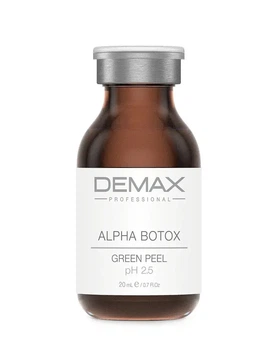 Пилинг с полифенолами зеленого винограда и пептидами Demax Alpha Botox Green Peel 20 мл