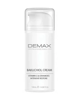 Активный крем с бакухиолом Demax Bakuchiol Cream Vitamin C & Ceramides Intensive Restore 100 мл