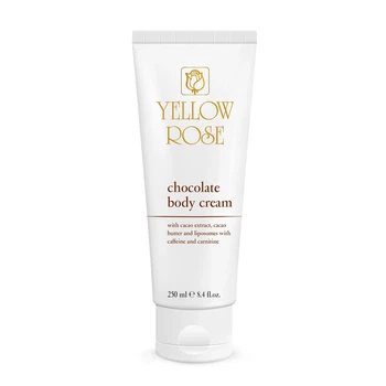 Шоколадный тонизирующий массажный крем для тела Yellow Rose Chocolate body cream 250 мл