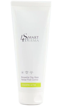 Поросуживающая себорегулирующая маска Smart4Derma Boswellia Clay Mask Herbal Pore Control 50 мл