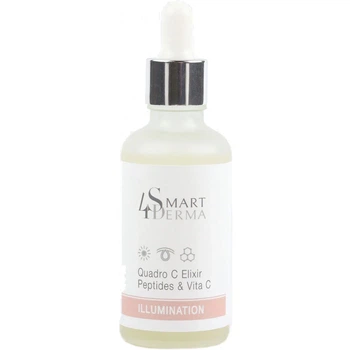Мультипептидный эликсир с витамином С Smart4Derma Quadro c elixir peptides & vita c 50 мл