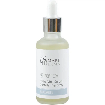 Екстра зволожуюча антиоксидантна сироватка з центелою Smart4Derma Hydra vital serum centella recovery 50 мл