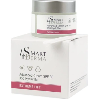 Совершенствующий дневной крем SPF 30 Smart4Derma Advanced cream spf 30 x50 hyalufiller 50 мл