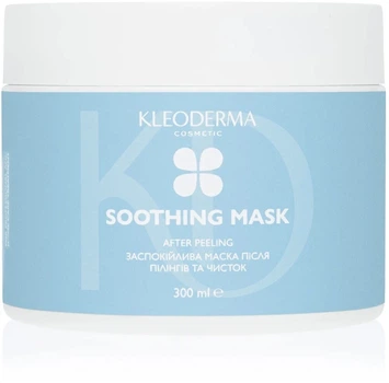 Заспокійлива маска після пілінгів та чисток KleoDerma Soothing Mask after Peeling 300 мл