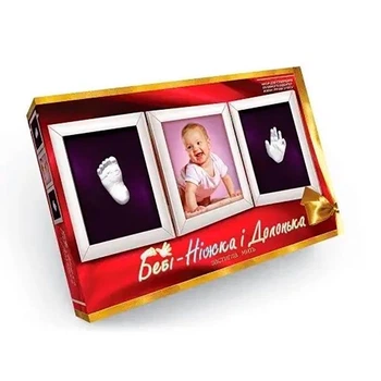 Набор для создания отпечатка Danko Toys "Беби Ножка и Ладонка" БНЛ-01U