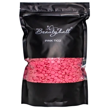 Плівковий віск для депіляції BeautyHall Рожевий в гранулах 1000 г BH_RO1000