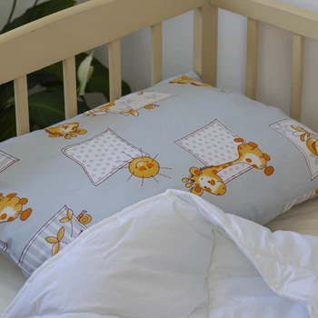 Детская подушка 40×60 см гипоаллергенная LITTLE FRIENDS Sweet Comfort ТЕП Серая (471704060)