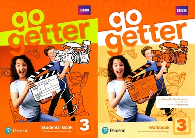 Комплект учебников Go getter 3 ( Student's Book + Workbook)