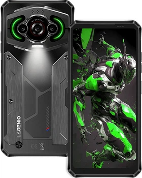 Мобільний телефон Lagenio Panther 1 4/128GB Black (Panther_1/BK)