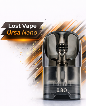 Змінний картридж для под систем Lost Vape Ursa Nano 0.8 Ом резервуар для електронки з боковою заправкою на 2.5 мл