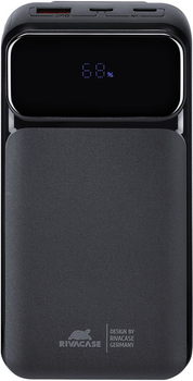 Powerbank RIVACASE Rivapower VA2221 10000 mAh 22.5W Black (VA2221_BK)