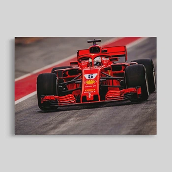 Інтер'єрна картина Формула-1, Феррарі, Formula One, F1, Ferrari, 40×60 см (id4510)