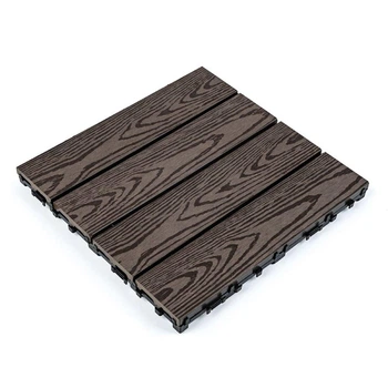 Композитная плитка WPC кедр 30*30CM*2СM (D) SW-00001705