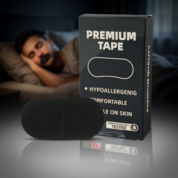 Пластир антихрап Premium Mouth Tape Sleep Strips від хропіння та для дихання носом, 30 шт