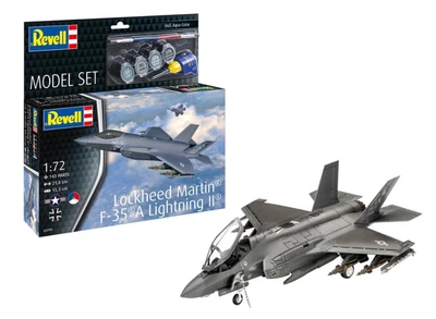 Стартовий набір 1:72 літак Lockheed Martin F-35A Lightning II Revell 63799