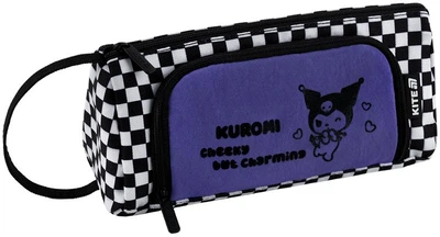 Пенал школьный Kite Kuromi 12x21.5x7 см Фиолетовый (HK26-2700)
