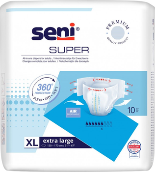 Pieluchomajtki dla dorosłych Seni Super XL 10 szt (5900516803773)