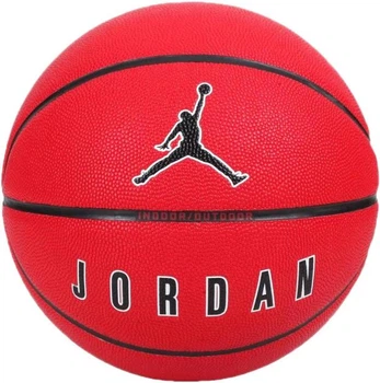 Червоний м'яч баскетбольний NIKE JORDAN ULTIMATE 2.0 8P DEFLATED UNIVERSITY розмір 7
