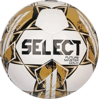 Біло-золотистий м'яч для футзалу (мініфутболу) Select Future Master Gold (розмір 4)