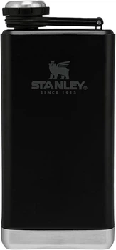 Фляга похідна з неіржавкої сталі 0.236 л Stanley Adventure Pre-Party в кольорі Matt Black