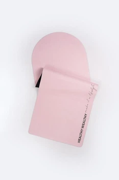 Килимок для йоги та фітнесу Healthy Wealthy Pink Velvet 185x68х0.5 см