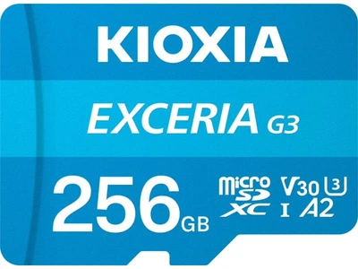 Карта пам'яті Kioxia 256 GB microSDXC Exceria G3 (LMEX3L256GG2)