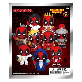 Игровая фигурка на клипсе Monogram Дэдпул S6 3D