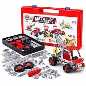 Металлический конструктор из 337 деталей Technok Toys «Суперуниверсал» — 3D-набор с инструментами, от 5 лет, арт. 0939