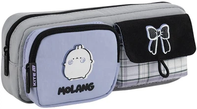 Пенал школьный Kite Molang 8x21x7 см Серый (ML26-2701)
