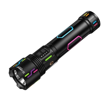 Ліхтар ручний далекобійний YEMAO YM-G640Y, 4000LM, акумулятор 33140, 15000 mAh, чохол, блок живлення