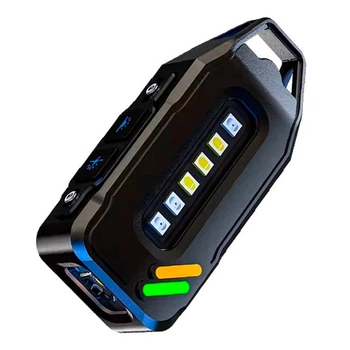 Ліхтар брелок YEMAO YM-M02X XTE, 5SMD RGB, Li-Ion акумулятор, ЗП Type-C, магніт