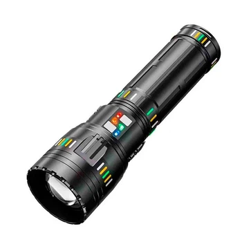Ліхтар ручний YEMAO YM-G600 TG 60 W, АКБ 4x181350, Power Bank, ЗП Type-C, zoom, кейс