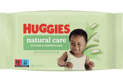 Дитячі вологі серветки Huggies Soft, 56 шт