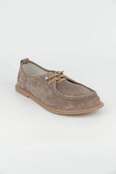 Мокасини жіночі коричневі замш Allsy 049-4 40