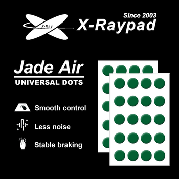 Глайды точки для мыши X-Raypad Jade AIR Универсальные 6,5 мм