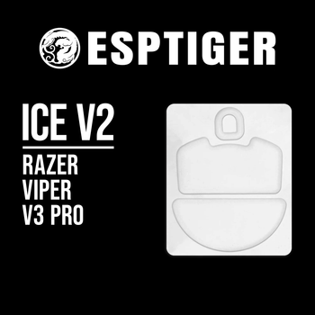 Глайди ESPTiger ICE V2 для миші Razer Viper V3 Pro