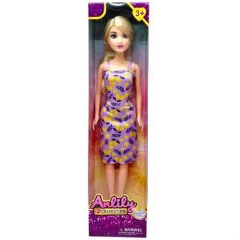 Кукла "Anlily" в стильном образе, 29см (сиреневый)