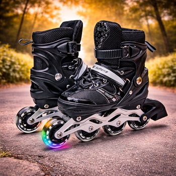 Детские ролики Superpower Black 29–33