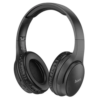 Бездротові навушники Bluetooth Hoco W40 Mighty накладні з мікрофоном і слотом під карту пам'яті Black
