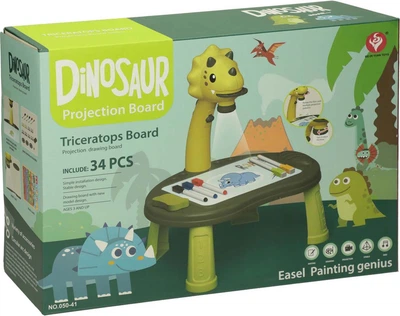 Zestaw do rysowania Lobbes Dinosaur z projektorem (8718012048973)
