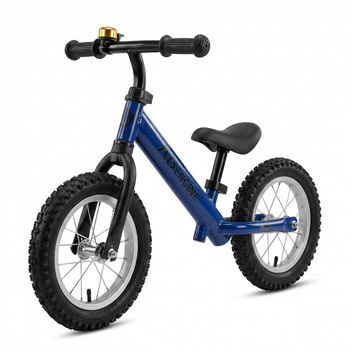 Беговел детский велобег SP-Sport Nimble 557 с звоночком и насосом Blue-Black (от 1,5 лет)