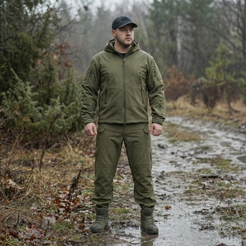 Костюм ESDY Softshell софтшелл, тактический. Олива 4XL