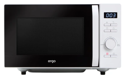 Микроволновая печь ERGO 20 л 700 Вт Белая без поворотного стола (683403)
