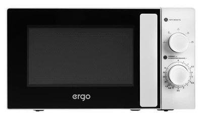 Микроволновая печь ERGO 20 л белая 700 Вт механическое управление (684265)
