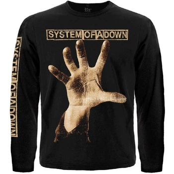 Футболка з довгим рукавом Rockway System Of A Down (1998) Чорний, Розмір M