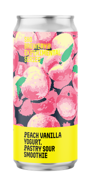 Пиво Шо Peach Vanila Yogurt світле нефільтроване 4% 0,33л