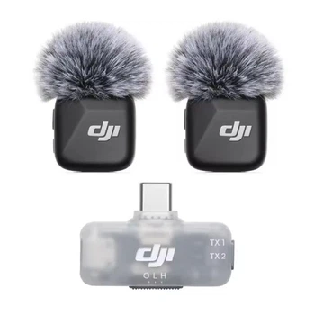 Мікрофонна радіосистема DJI Mic Mini Mobile Version 2 TX + 1 Mobile RX Type-C (Black)